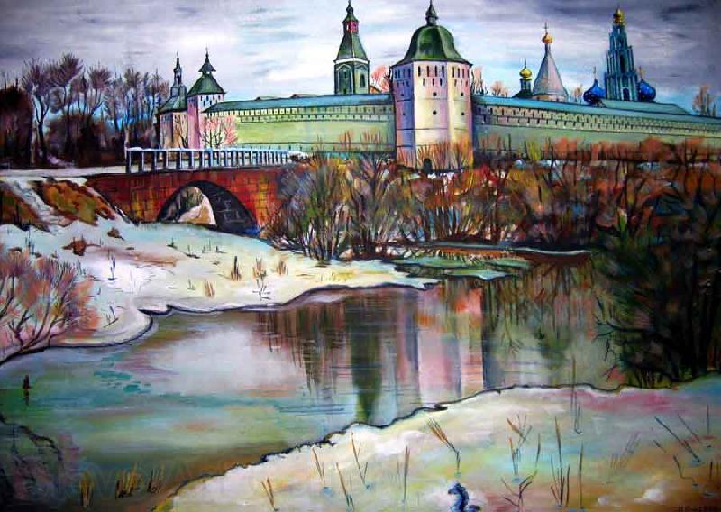 Gherardo Starnina artist Nina Silaeva Serpukhov Vysotsky monastery Norge oil painting art